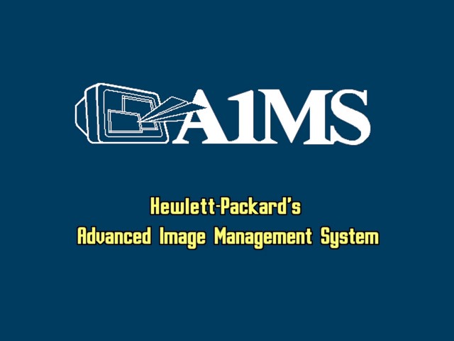 Hewlett-Packard AIMS Demo - 1991/04