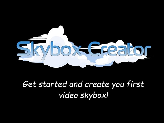 Skybox Creator - Getting Started