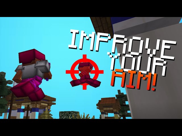 BEST Way to IMPROVE Your AIM on Mobile // MCPE 1.19