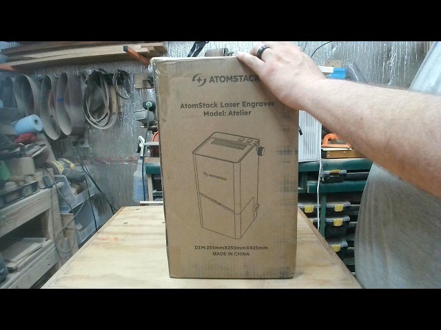 🔥 UNBOXING & FIRST USE – Atomstack Atelier 🔥 | Faith Engraved Woodshop