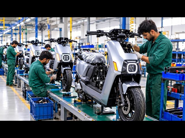 How Electric Bikes Are Made | EV Bike Manufacturing & Assembly Process
