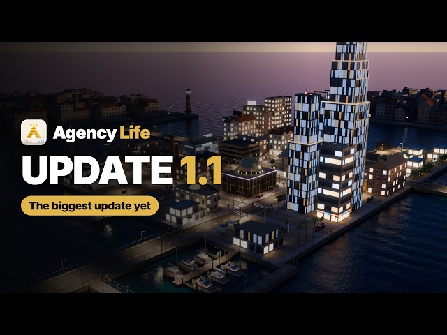 Agency Life 1.1: Your Own Yacht, Houses & Online With Friends