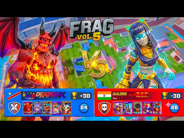 Deadgun VS Golden king 🤯🔥| Frag pro shooter 
