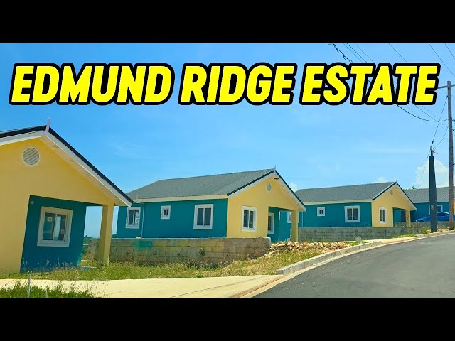 New Housing Development in Montego Bay Jamaica: Edmund Ridge Estate