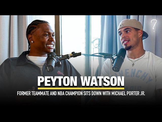 Peyton Watson Gets REAL About Leaving Denver, His Injury & the Narratives Around Him | Curious Mike