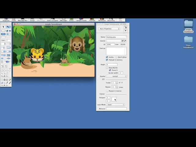 jungleCreateApp