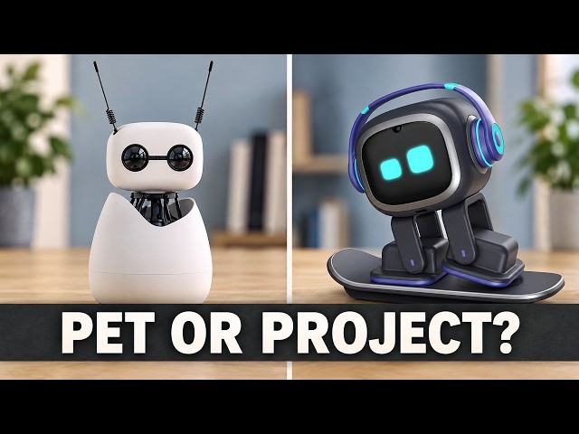 Reachy Mini vs EMO: Do You Want a Pet or a Project?