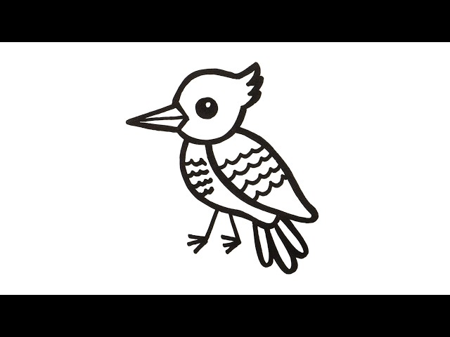 How to Draw a Bird | Super Easy Step-by-Step Tutorial!
