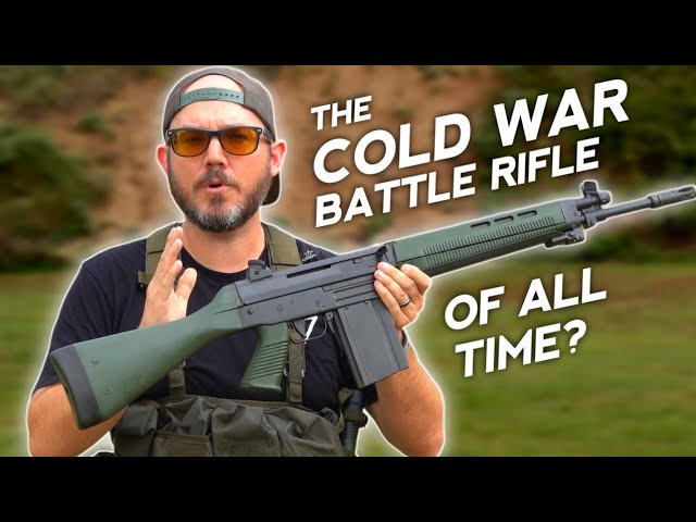 Forget FALs and G3s, This is better. Swiss Sig 542 is THE cold war battle rifle. 