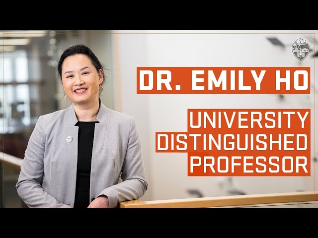 Dr. Emily Ho | 2023 University Distinguished Professor
