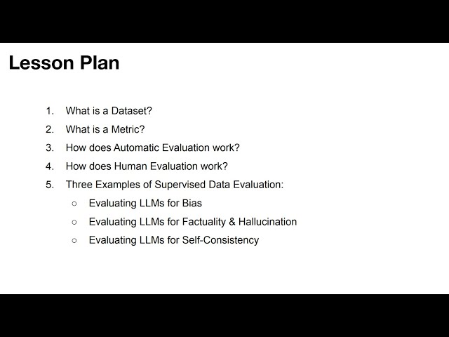 LLM Evaluation Basics: Datasets & Metrics