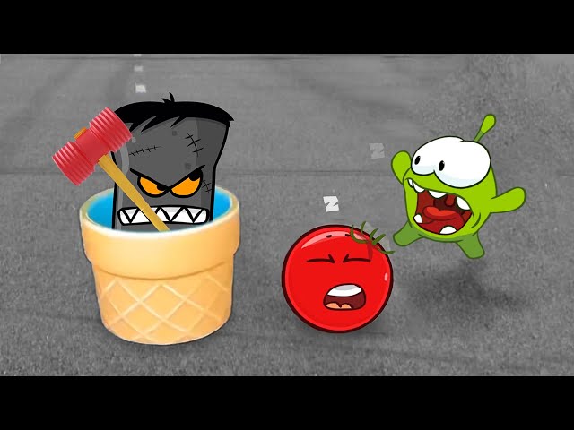 Red Ball 4 Animation | Om Nom & Red Ball In Real Life Ep 13