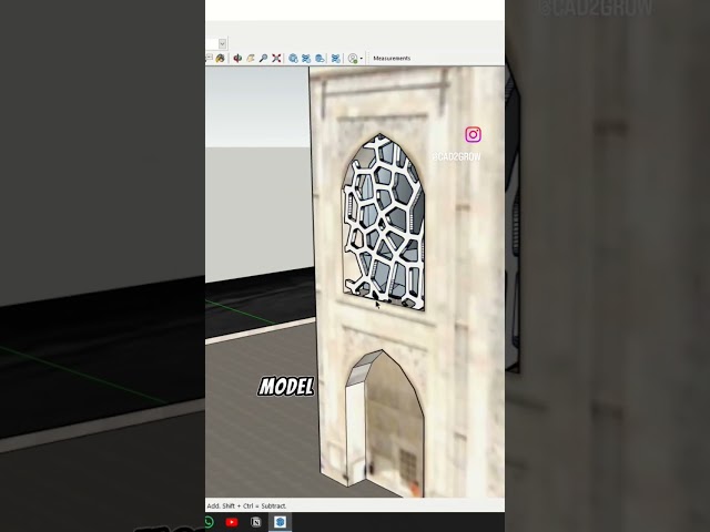 QUICKLY CUT OBJECT BY FACE IN SKETCHUP FOR ONE CLICK #3DSKETCHUPMODELS #SKECTUPTUTORIAL #PLUGIN
