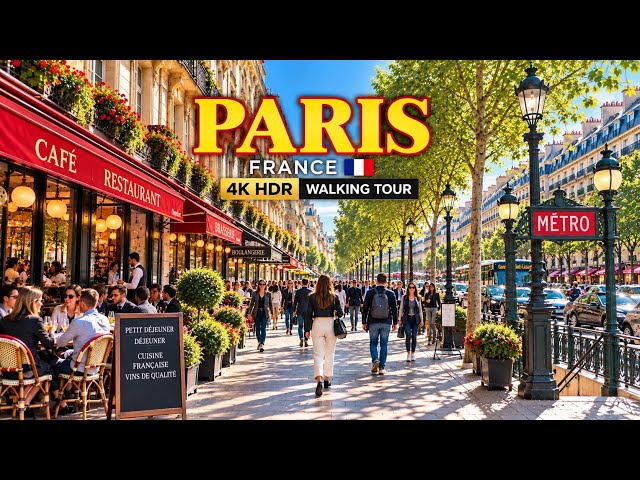 Paris, France 🇫🇷 - Paris Septembre 2026 - 4K HDR Walking Tour | 4K Paris | A Walk In Paris