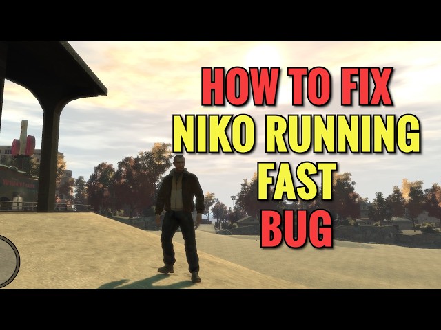 How To Fix Niko Running Fast Bug In GTA 4 (GTA 4 Running Too Fast)