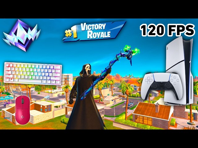 Fortnite Unreal Ranked Reload On PS5 | Keyboard & Mouse Gameplay | 120 FPS | 4K