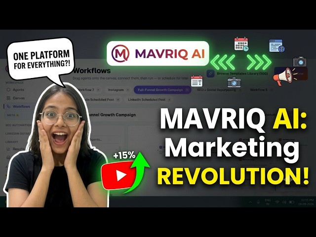 MAVRIQ AI Demo | AI Workforce Platform for Sales, Marketing & Automation