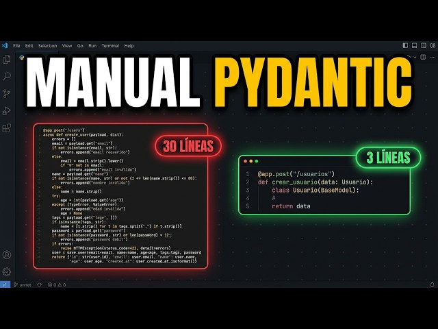 3 lines vs. 30: what Pydantic was already doing for you in FastAPI