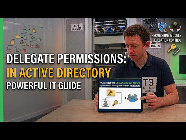 How to Delegate Permissions in Active Directory