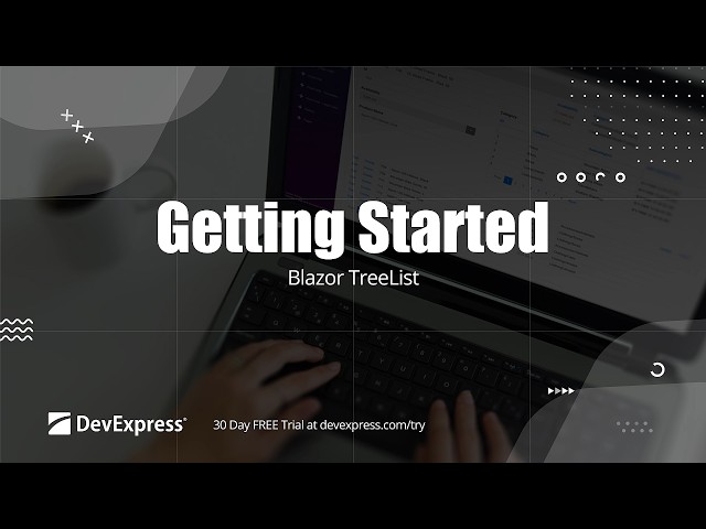 Blazor TreeList: Get Started