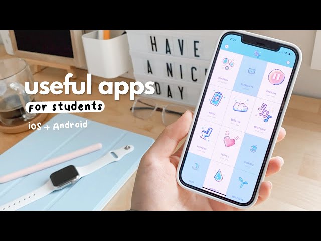 5 useful apps for students β¨ | iOS & Android!