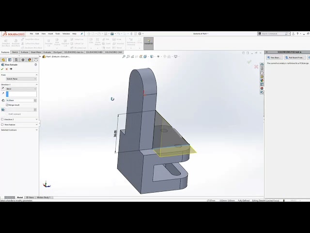 In this video, we will learn how to create a Clevis Bracket step-by-step in SolidWorks an.