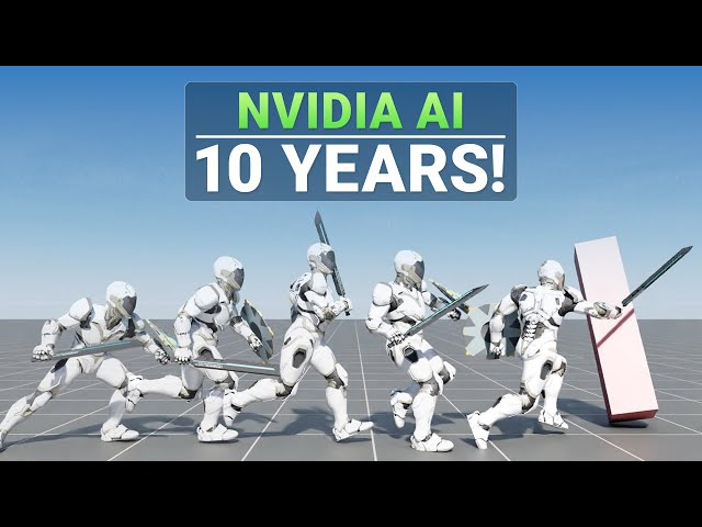 NVIDIA’s New AI Trained For 10 Years! But How? 🤺