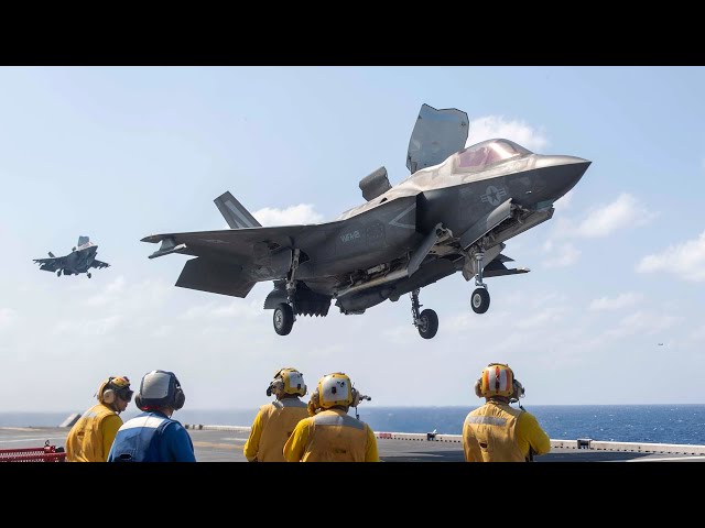 Cutting-Edge F-35B in All Its Glory - Short Takeoff / Vertical Landing
