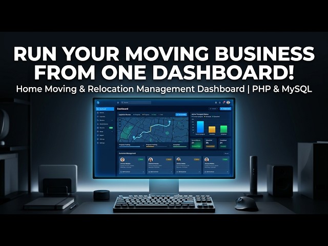 Home Moving Management System with PHP & MySQL | Real-World Project
