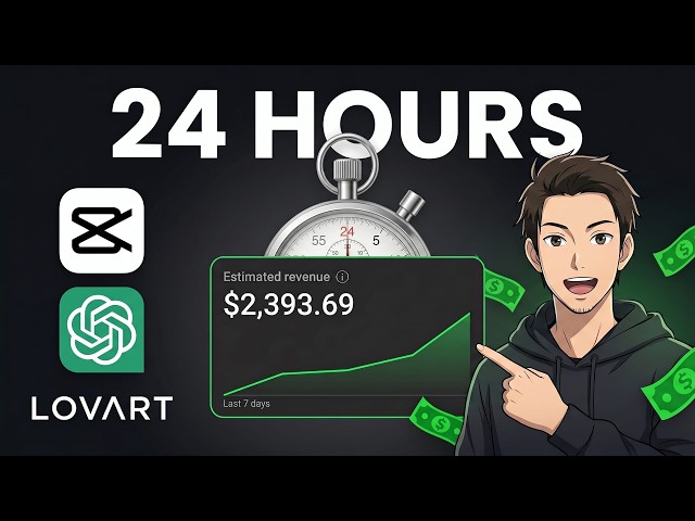 I Built a YouTube Channel That Makes Money in 24 Hours (just copy me)