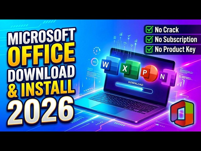 Download & Install Microsoft Office on Windows PC | Bangla Tutorial 2026