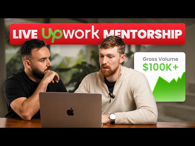 i helped this AI automation freelancer scale to $30K+ on Upwork (LIVE)