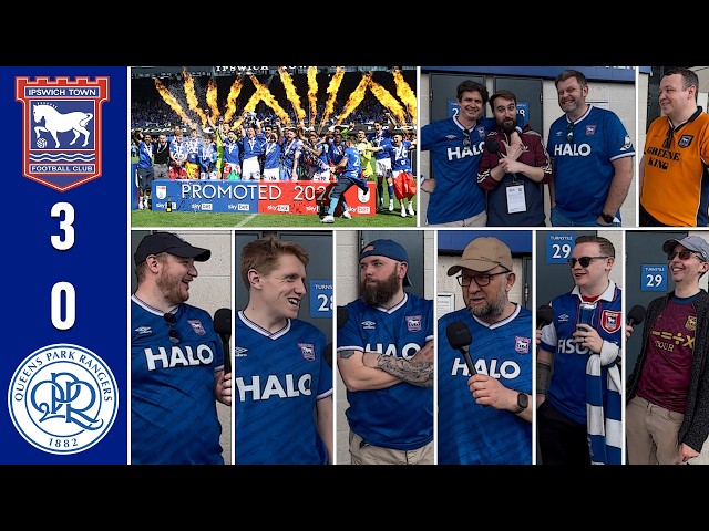 GAMEDAY 🎤 Ipswich Town are Premier League again!
