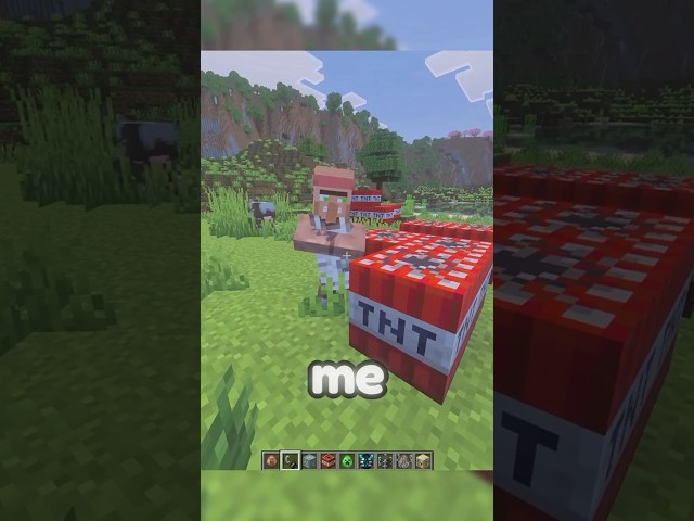 Minecraft Villagers SAID THIS about TNT… 💀