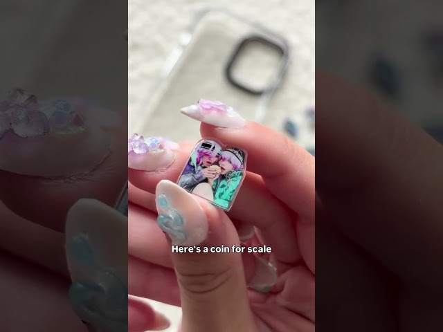 Is this how you make your phone an ita bag?? #wowcase #shakercase #phonecase #customgift #oshikatsu