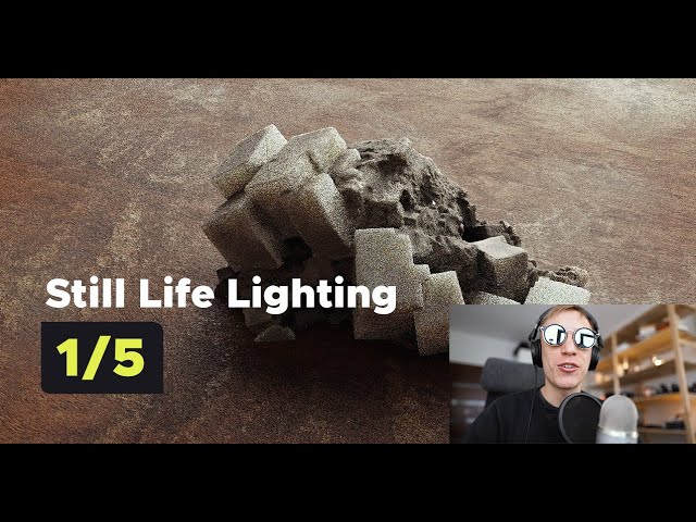 Blender Lighting Tutorial (from Cinematic Lighting course) | (1/5)