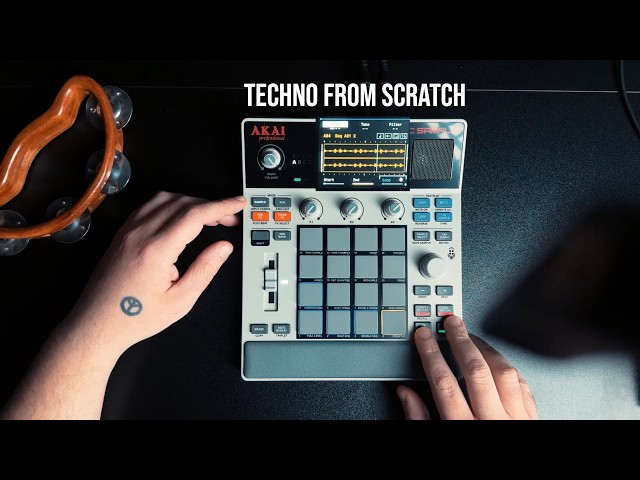 MPC Sample | TECHNO from scratch ( No Talking )