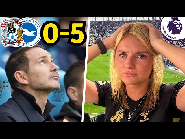 FED UP ALREADY!! COVENTRY 0-5 BRIGHTON