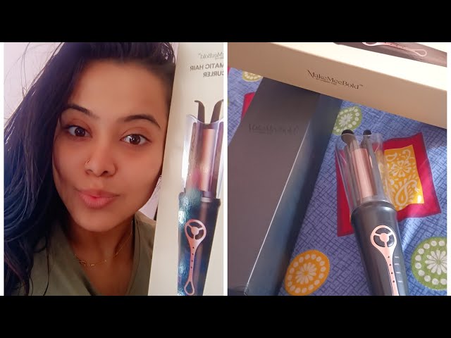 Make me bold hair curler unboxing 