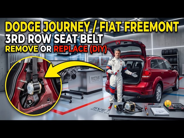 DIY: Dodge Journey & Fiat Freemont 3rd Row Seat Belt Replacement Guide