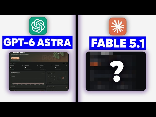 I Made OpenAI GPT-6 Astra and Claude Fable 5.1 Build The Same App (Same Prompt)