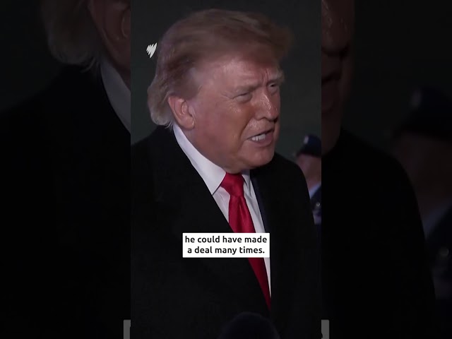 Trump responds to Zelenskyy’s ‘weak decision’ remark