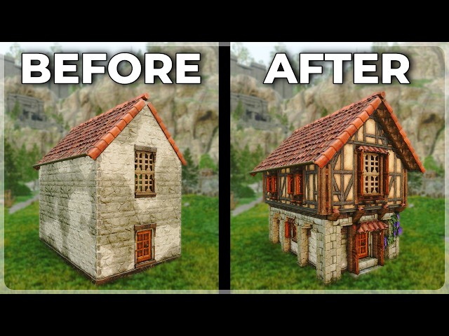 How To Build More Detailed Houses in Enshrouded!