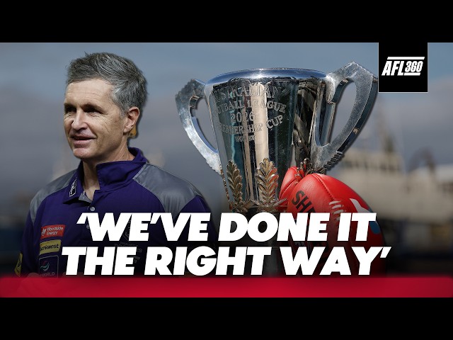 Coach of the year!🏅 Longmuir reflects on his coaching journey ahead of the Grand Final 🏆 I AFL 360