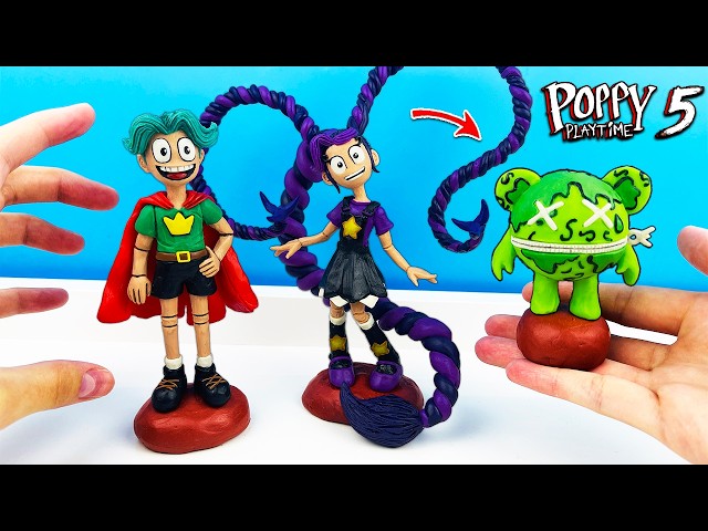 I Made Rory Redcape brother of Lily Lovebraids Poppy Playtime Chapter 6 with Clay