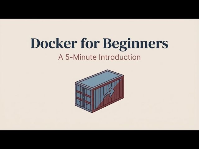 Docker Explained for Beginners | What is Docker & Containers in 5 Minutes