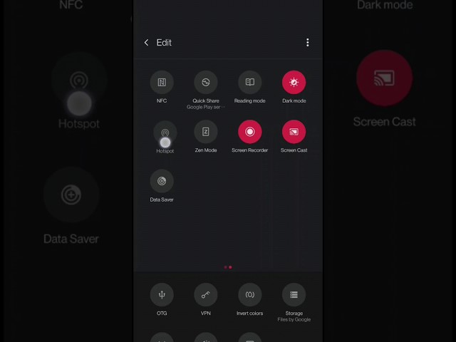how to customised quick settings #tech #smartphone