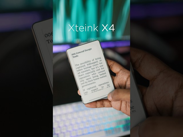 Xteink X4 Pocket eReader
