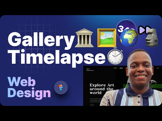 Can I Design a Professional Art Gallery Site in Figma?
