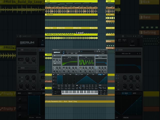How to make 'Duro' By Skrillex & Young Miko In FL Studio #flstudio #skrillex